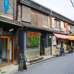 ボイストレーニング教室がある中崎町はアクセスよく古さと新しさが混在する町。