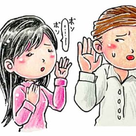 女性の場合は声が細くて高く優しい声を使う方が聞き返され男性の場合は声が低くこもった感じの声で聞き返される事になります。