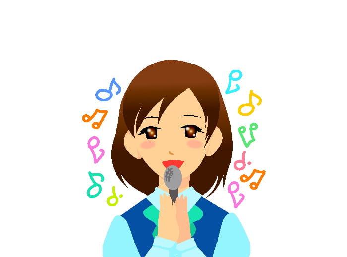 裏声と地声の使い分けが歌う時必要で発声練習で理解深める。