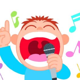 カラオケ上手になるにはな強弱のアクセントが必要。