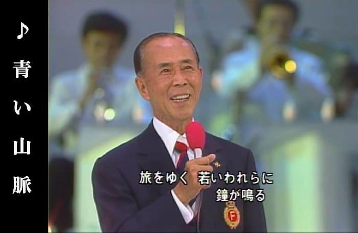 声がしっかりで言葉がなめらかな現代の歌。