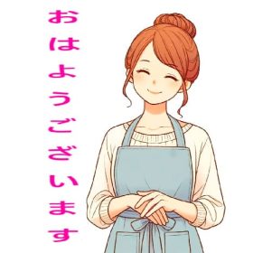 挨拶と返事はキホン！ はい。の返事と挨拶は大事。