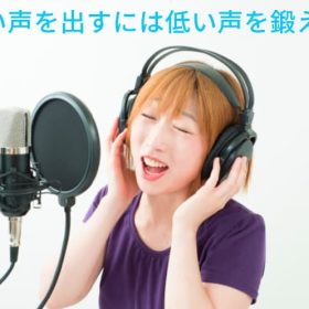 高い声だけで上手く歌えるというものでは無いです。