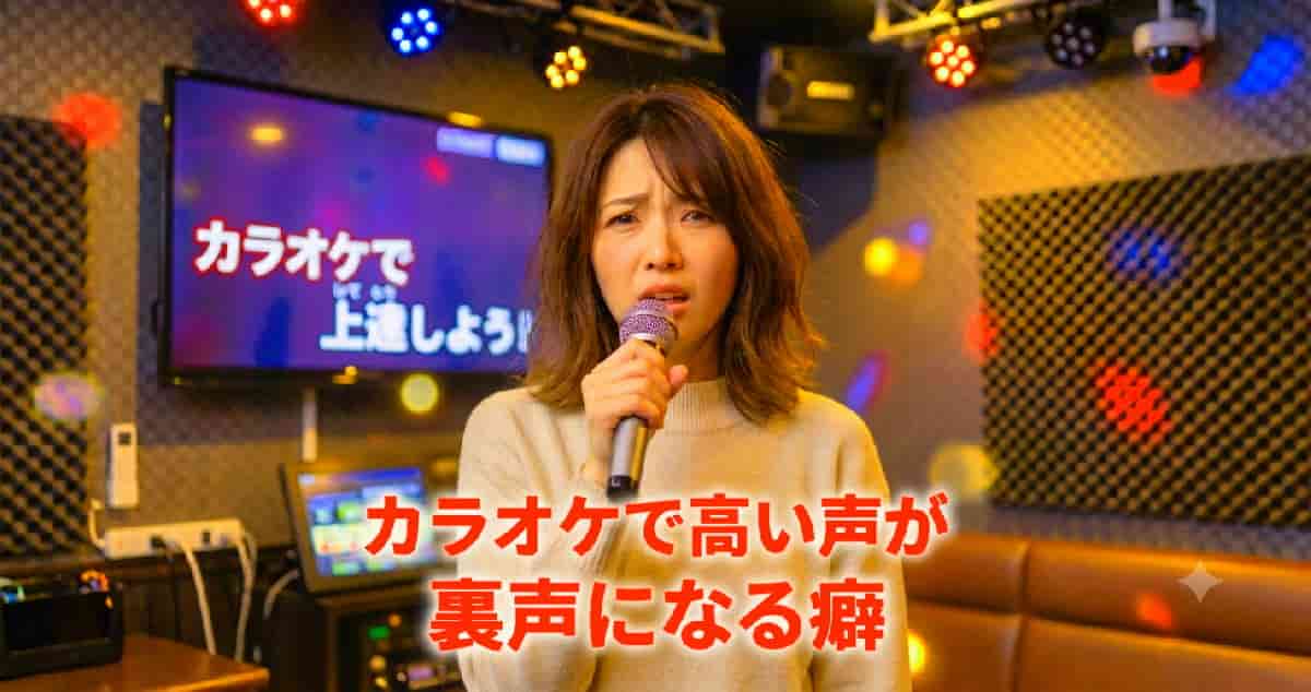 裏声になる癖は地声のトレーニングで改善！