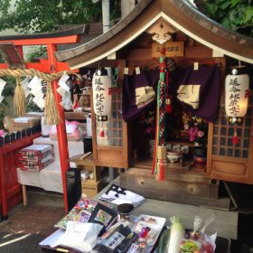 ボイトレ教室が在る中崎町の龍神さんのお祭り。