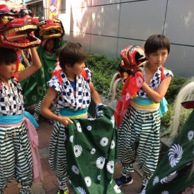 中崎町の夏祭り１日目。 祭の良さを感じてます。