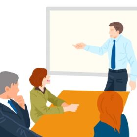 どうしてもプレゼンで声を出す時は腹式呼吸が役立つ。