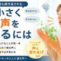 声が小さく低い声を変えるには