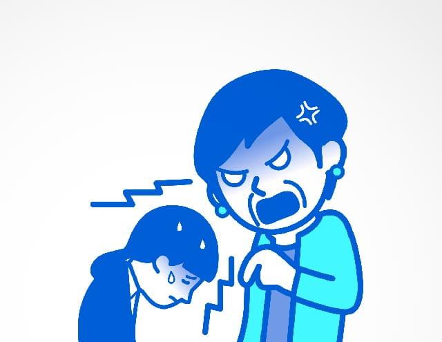 仕事のプレッシャーとストレスと声。