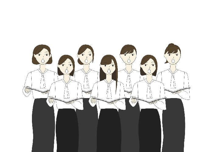 裏声の薄い声の歌は個性も薄いうたとなる。